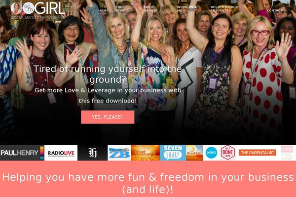 X Child theme site design template sample