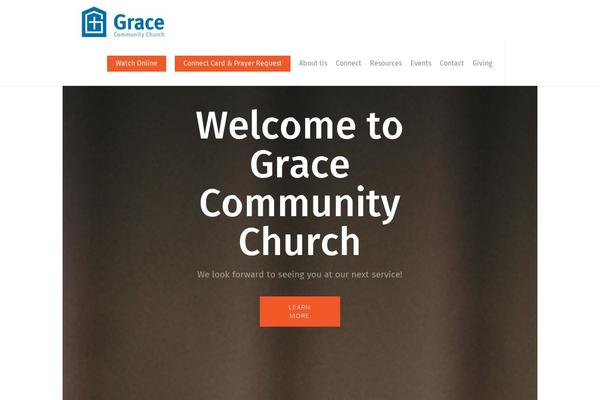 Salient Child theme site design template sample