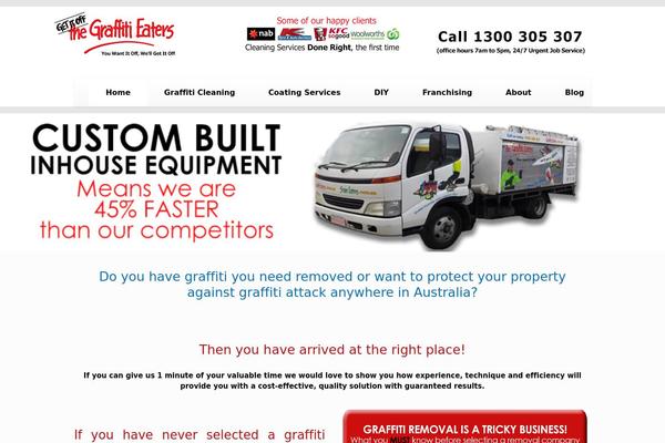 Vantage theme site design template sample