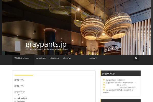 graypants.jp site used Masonic