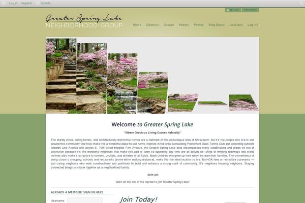 Site using Category Posts Widget plugin