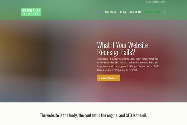 Jump Start theme site design template sample