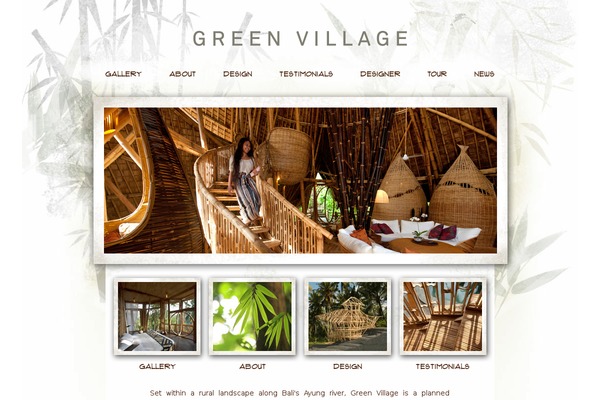 Bridge theme site design template sample
