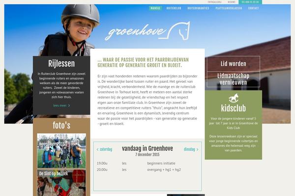 BeTheme Child theme site design template sample