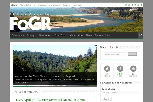 Sahifa theme site design template sample