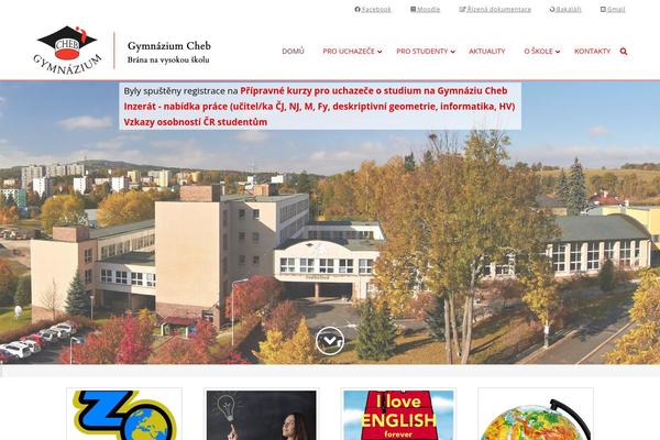 X Child theme site design template sample
