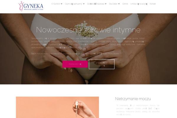 Site using Elementor plugin