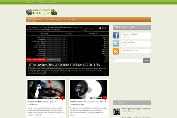 Site using CC Child Pages plugin