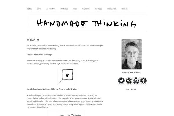 Twenty Twelve theme site design template sample