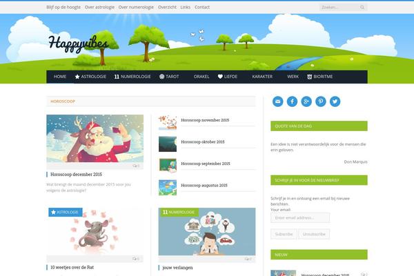 SmartMag theme site design template sample