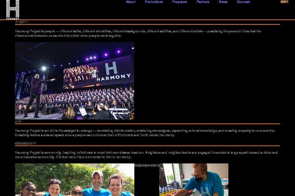 Site using Code Embed plugin