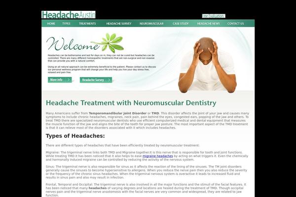 Default theme site design template sample
