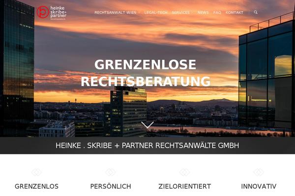 Salient theme site design template sample