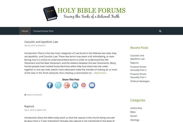 Iconic One theme site design template sample