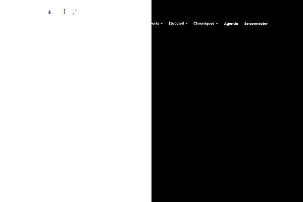 Newspaper theme site design template sample