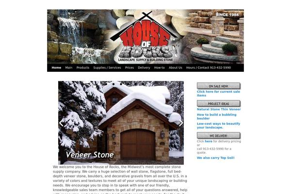 Weaver II pro theme site design template sample