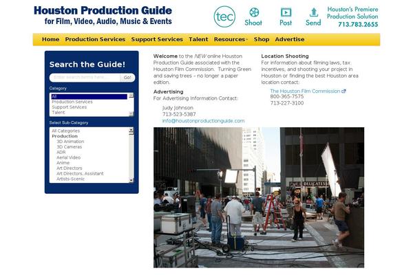 Twenty Twelve theme site design template sample