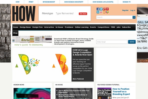 howdesign.com site used Emerald-x