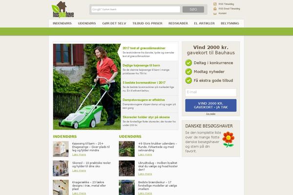 GeneratePress theme site design template sample