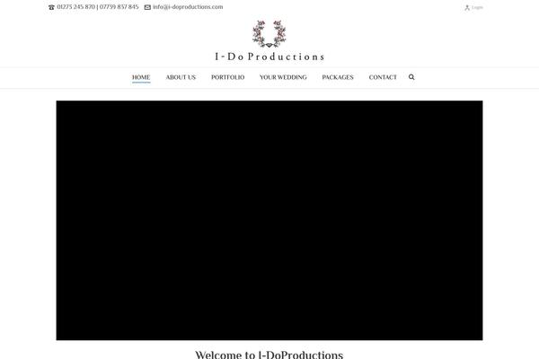 Jupiter theme site design template sample