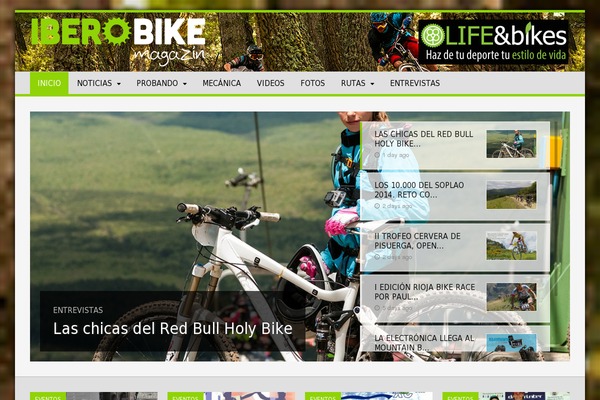 Newspaper theme site design template sample