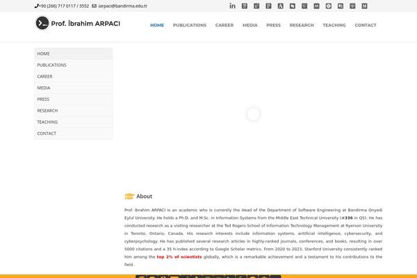 Unicon theme site design template sample