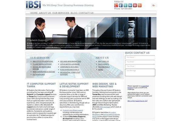 Site using jQuery Colorbox plugin