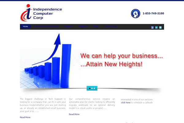 Blue Diamond v1.05 theme site design template sample