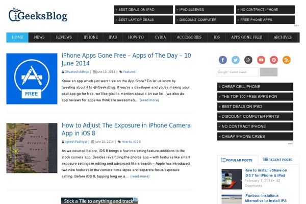 Site using Wp-reading-progress plugin