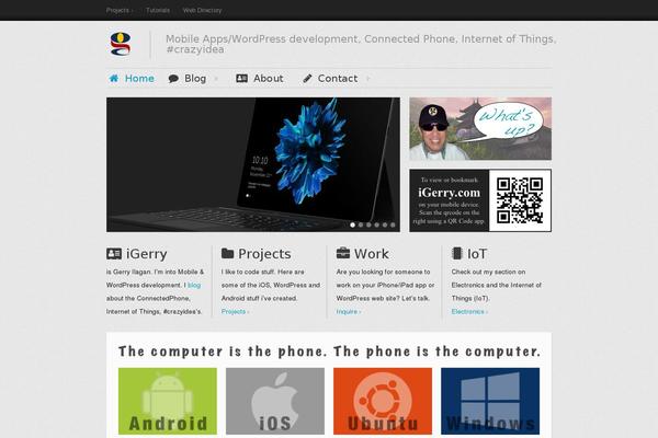 Site using Social Media Widget plugin