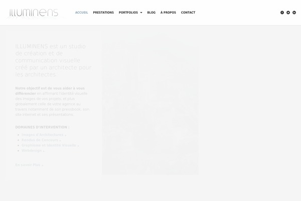 Uncode theme site design template sample