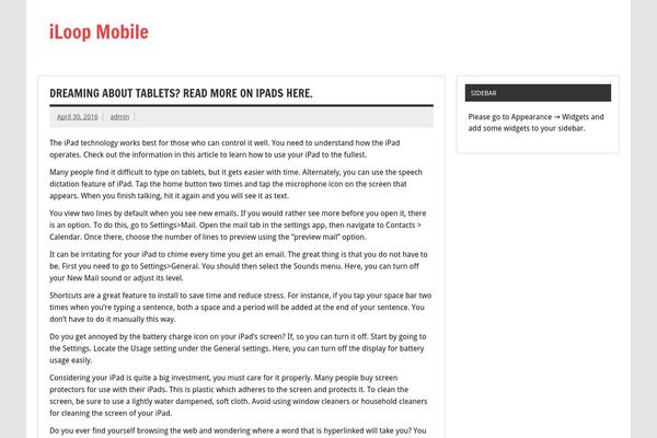 Courage theme site design template sample