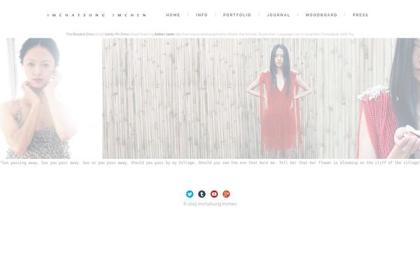 Hazel theme site design template sample