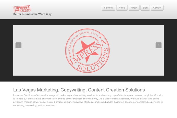 Pro theme site design template sample