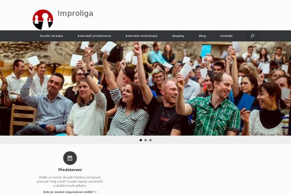 Vantage theme site design template sample