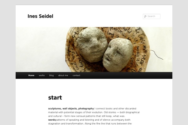 Twenty Eleven theme site design template sample