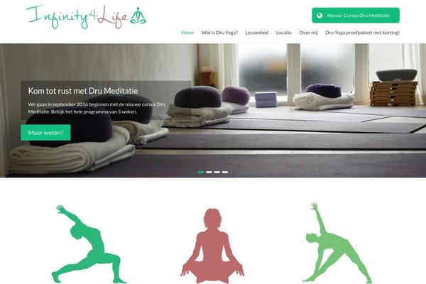 Spacious theme site design template sample