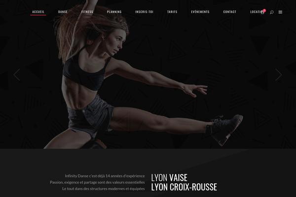 Vibez theme site design template sample