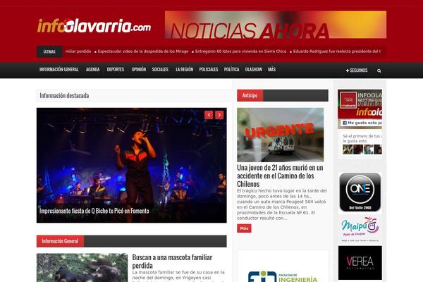 Zox-news theme site design template sample