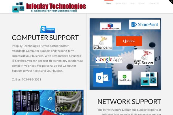 Site using Cornerstone plugin