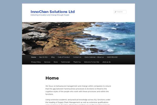 Twenty Eleven theme site design template sample