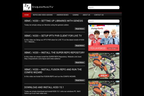 Responsive theme site design template sample
