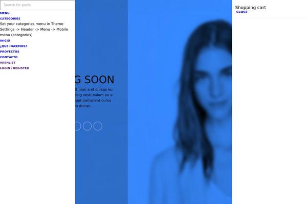 Site using WooCommerce plugin