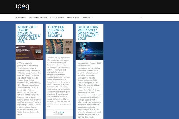 Site using RSS Retriever plugin