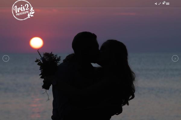 Photography theme site design template sample