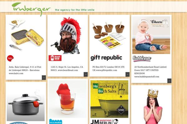 Pinbin theme site design template sample