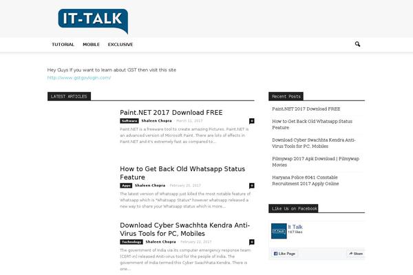 Newspaper theme site design template sample