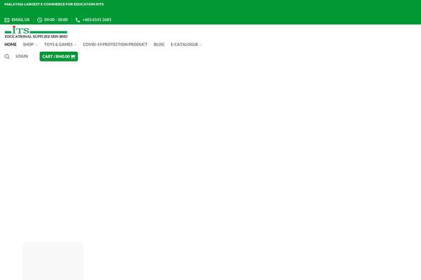 Flatsome theme site design template sample