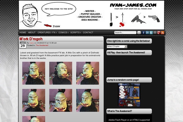 Site using Contact Me plugin