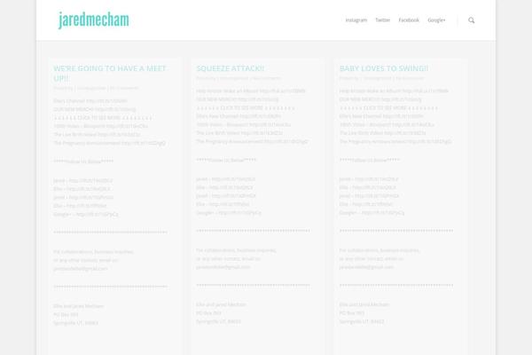Salient theme site design template sample